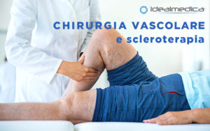 donna per trattamento vascolare